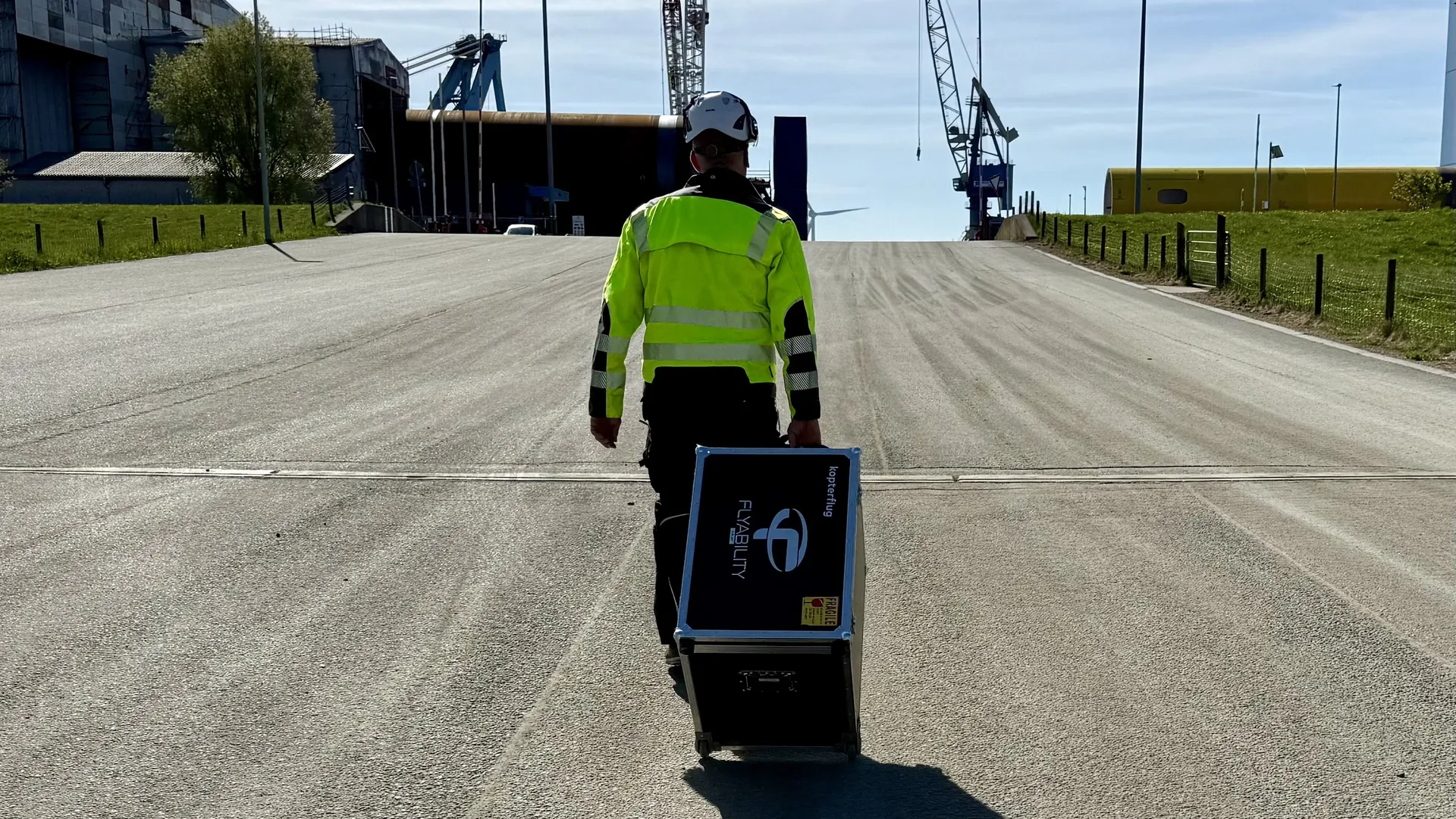 Kopterflug Inspektionsteam